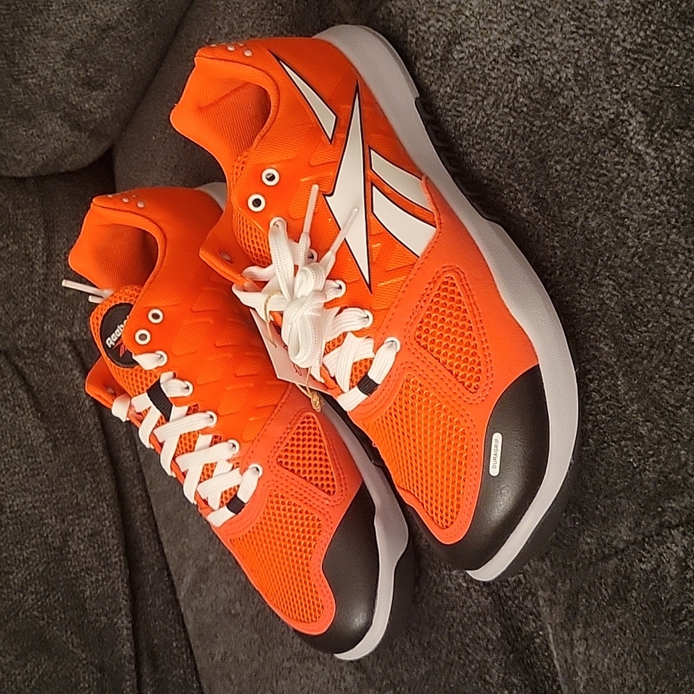 Reebok Nano classic, orange, women training sneakers
